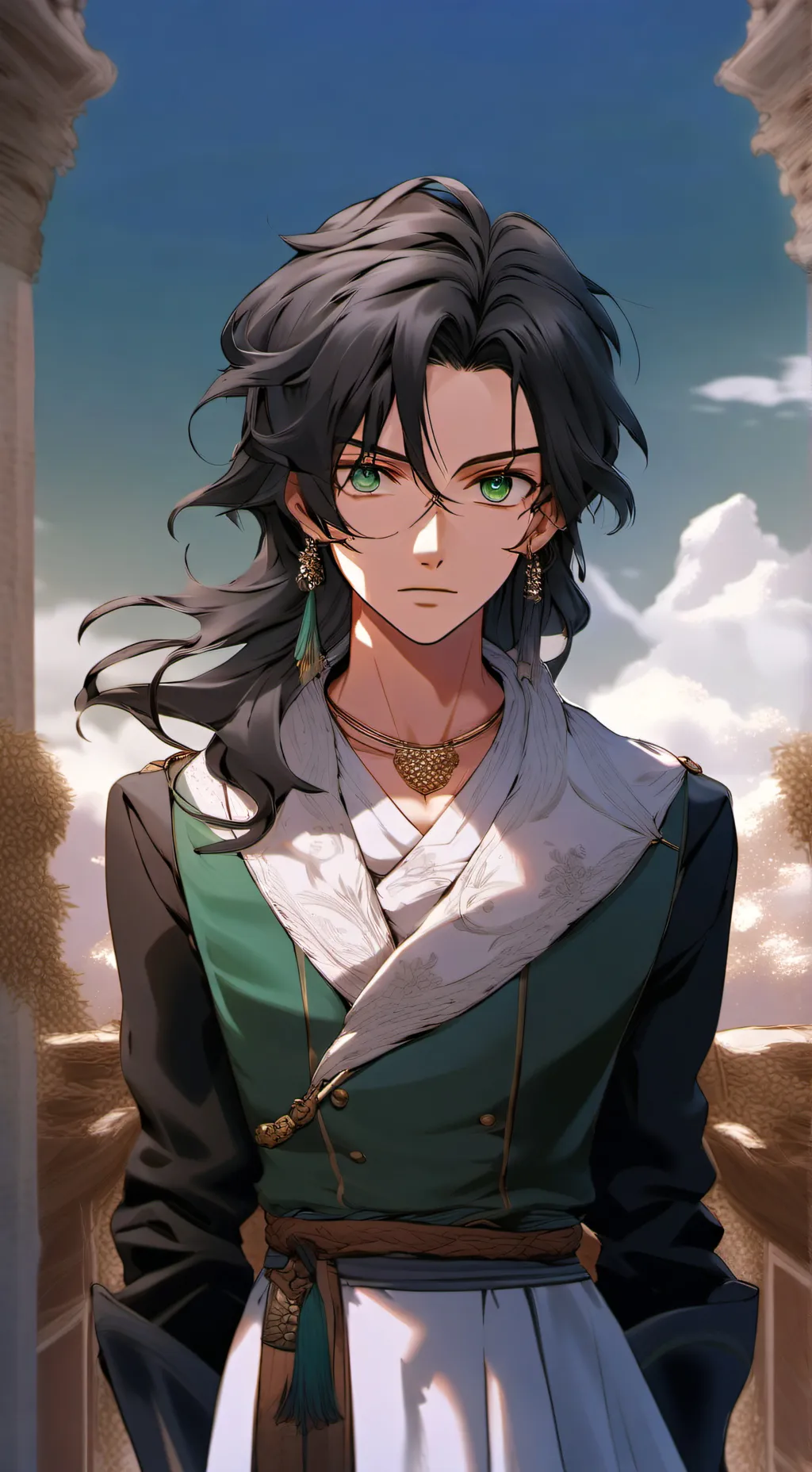 ai character: Allen Shesard background