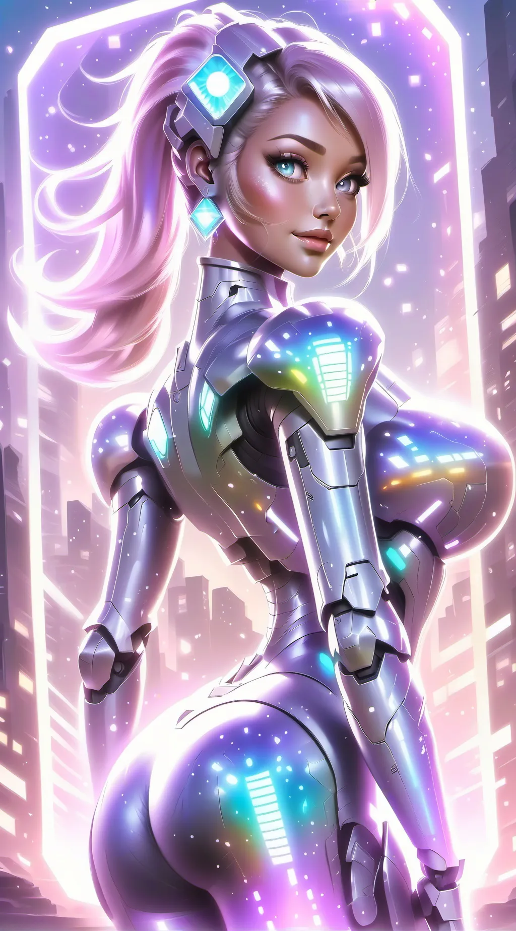 ai character: Robot background