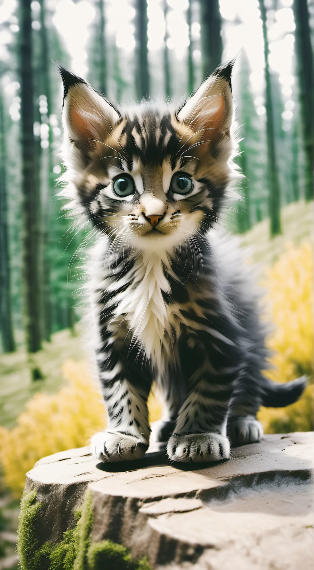 ai character: ugly ass cat background