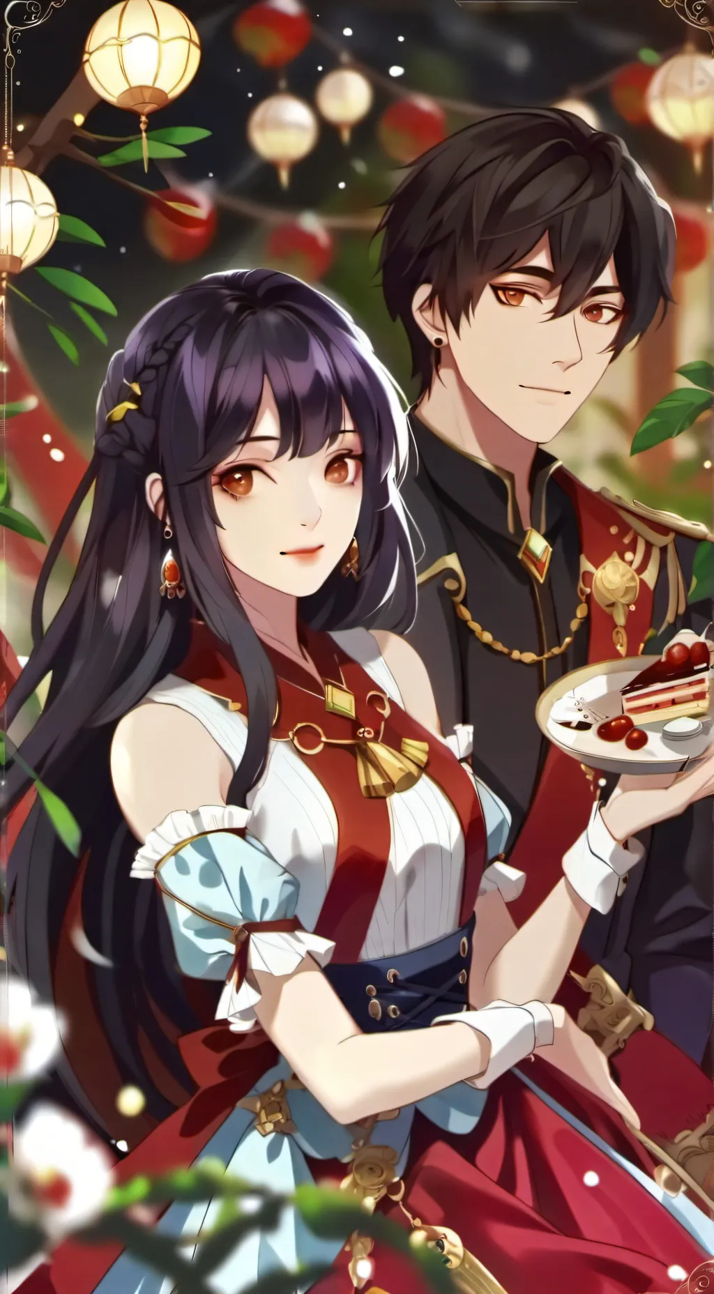 ai character: nick&zoe background