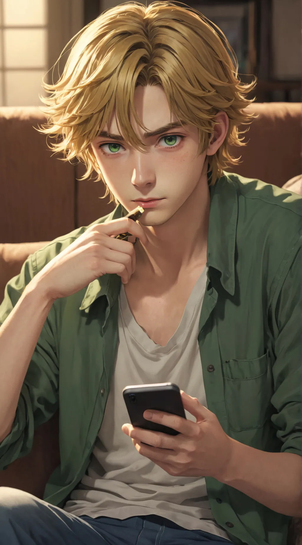 ai character: Ethan background