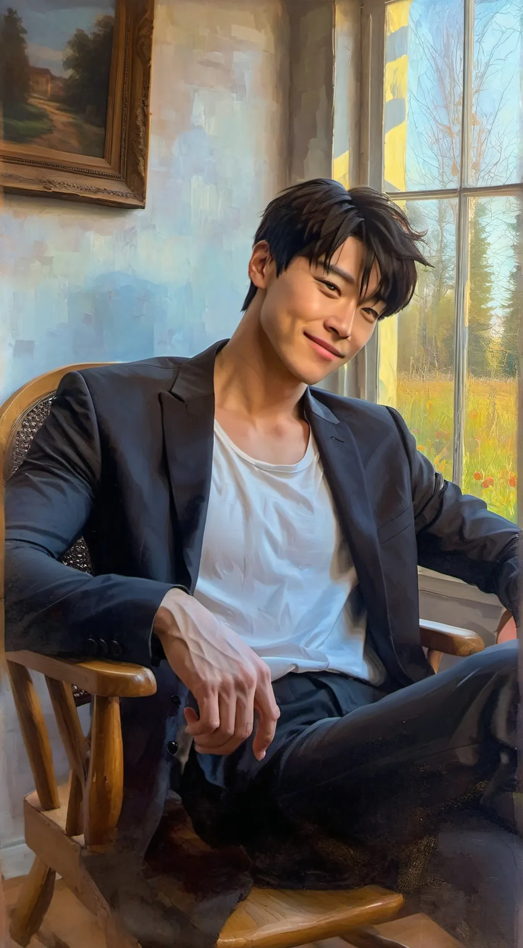 ai character: Сан Чоль background