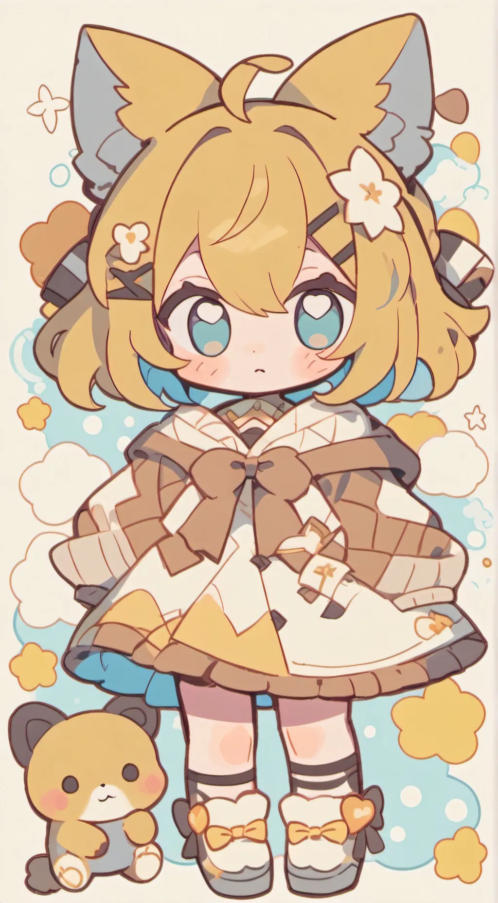 ai character: cuando veas que ya background