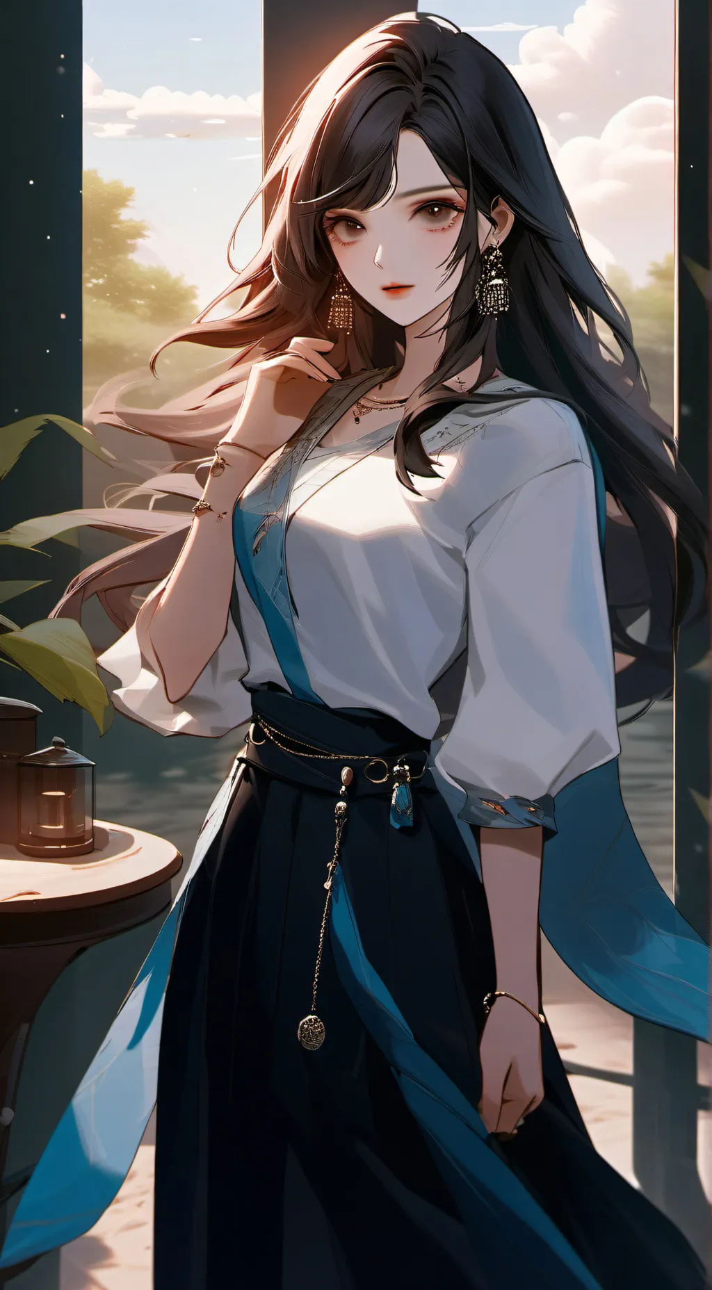 ai character: Ashlyn background