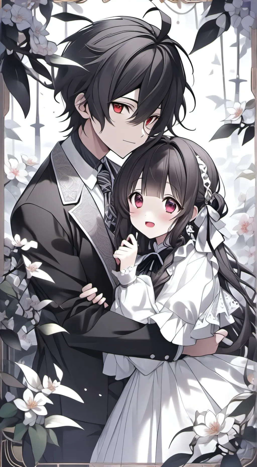 ai character: MHA LILY😒😒 background