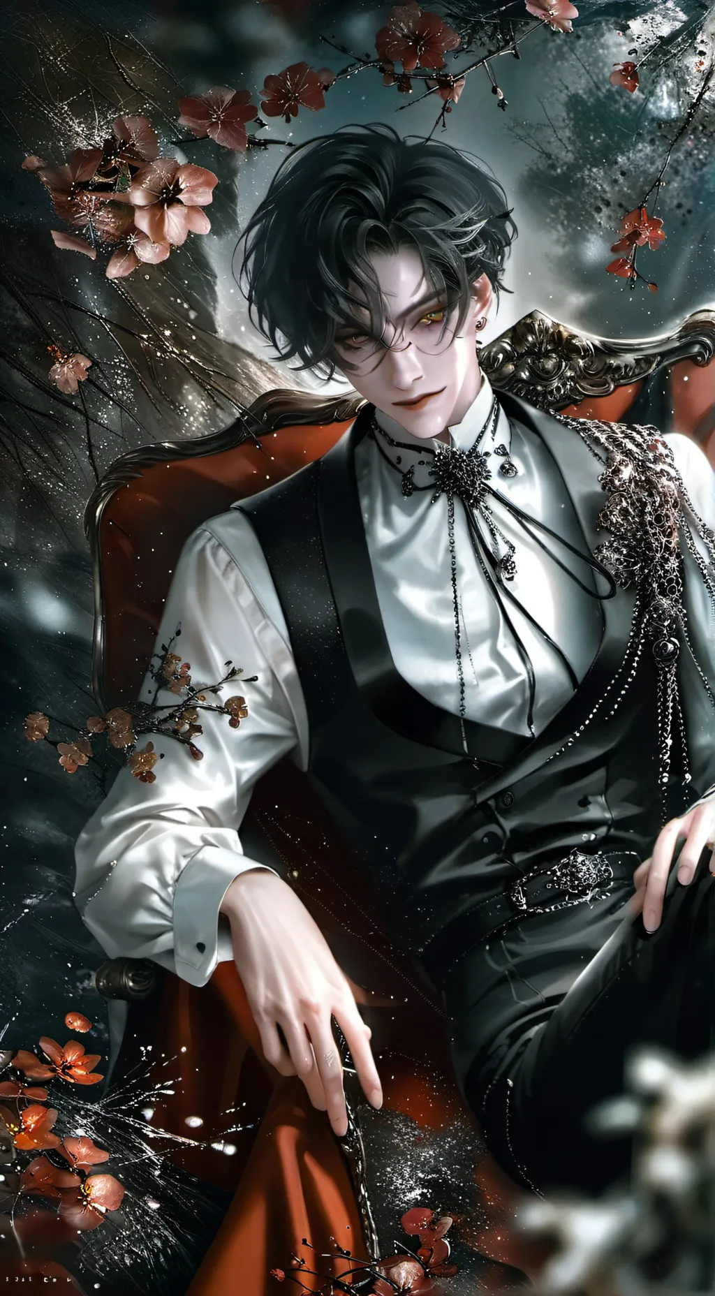 ai character: Кал🥰 background