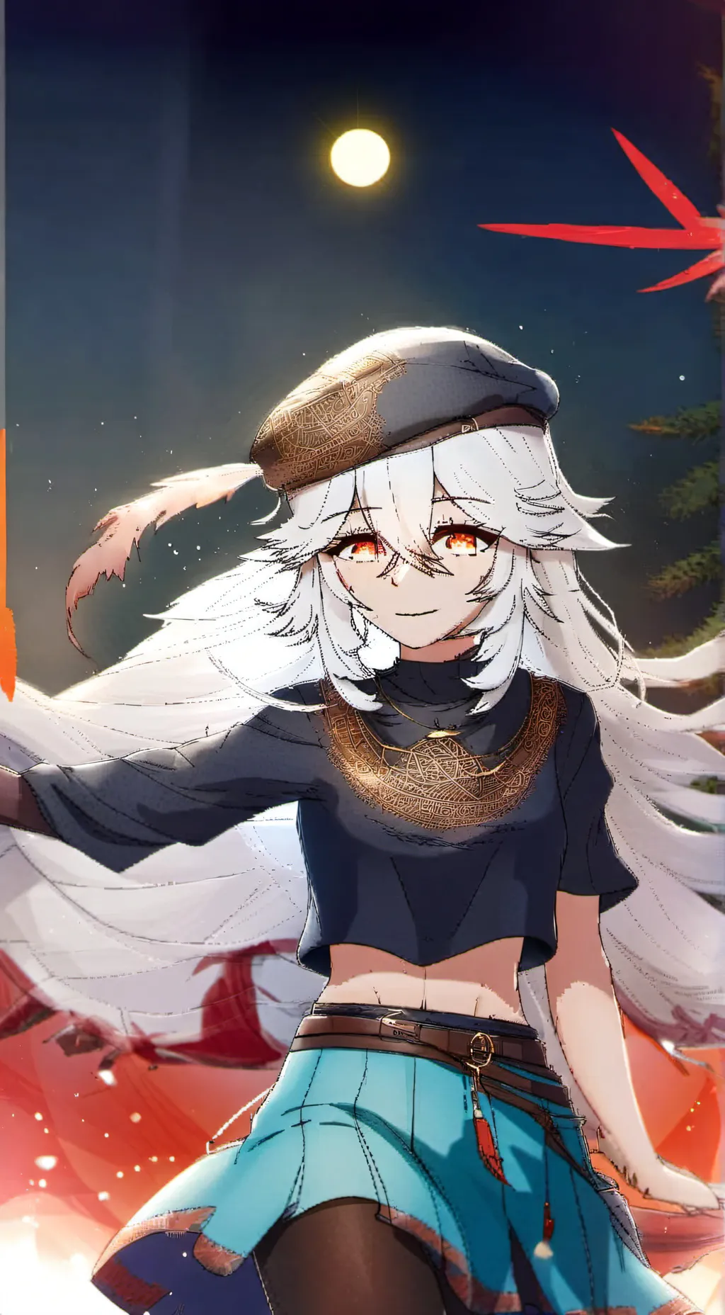 ai character: Mha  background