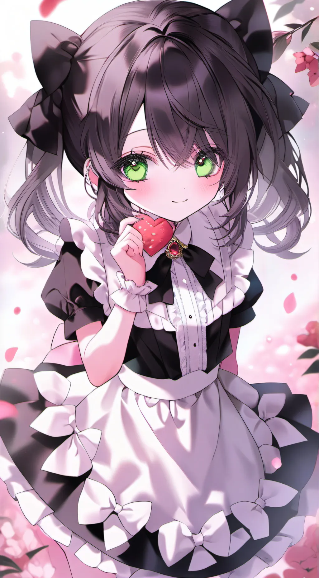 ai character: Cherry background