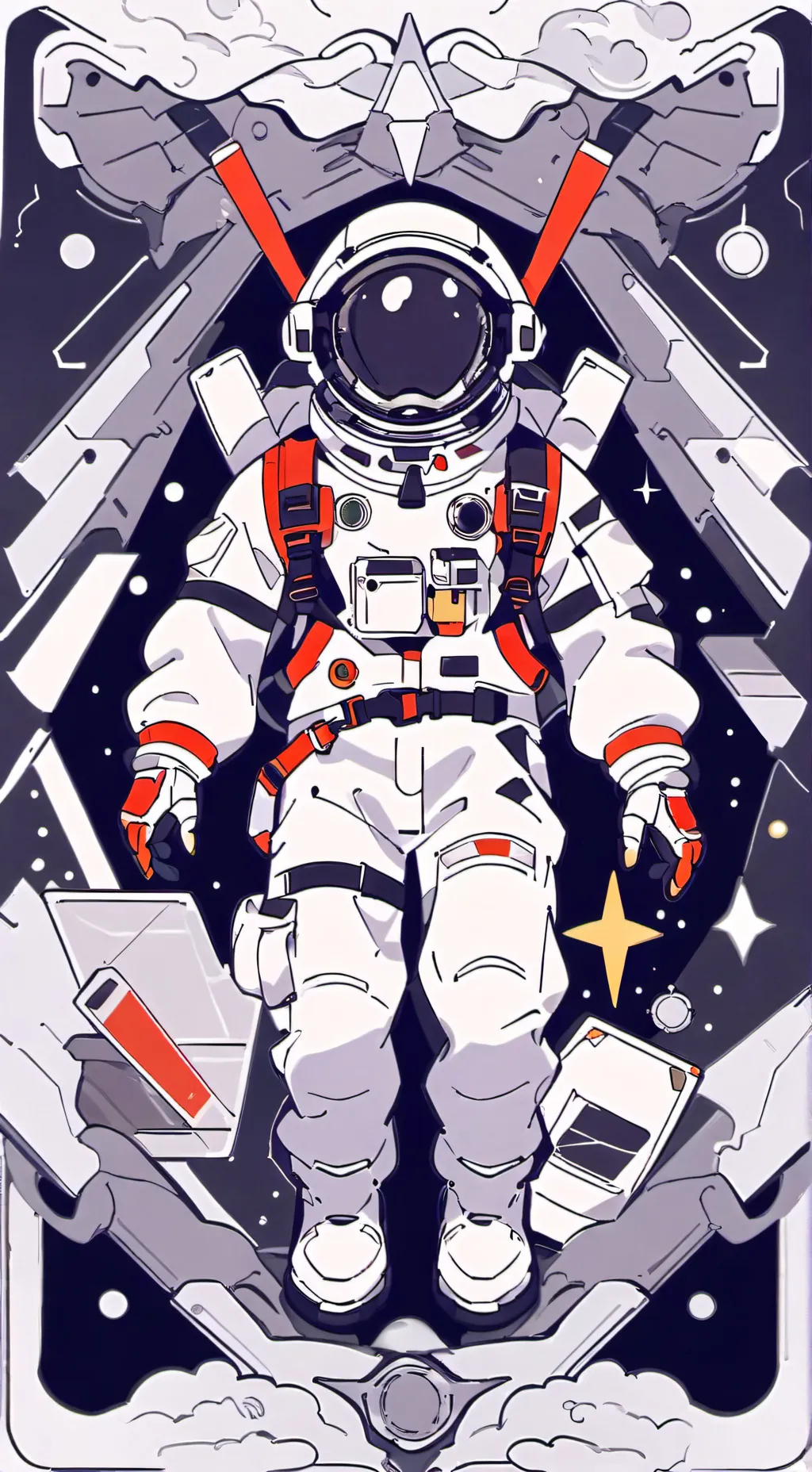 ai character: Among us background