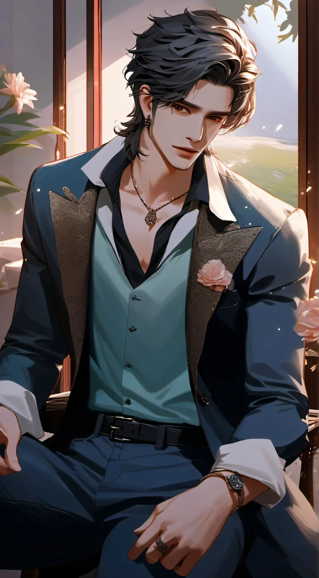 ai character: liam background