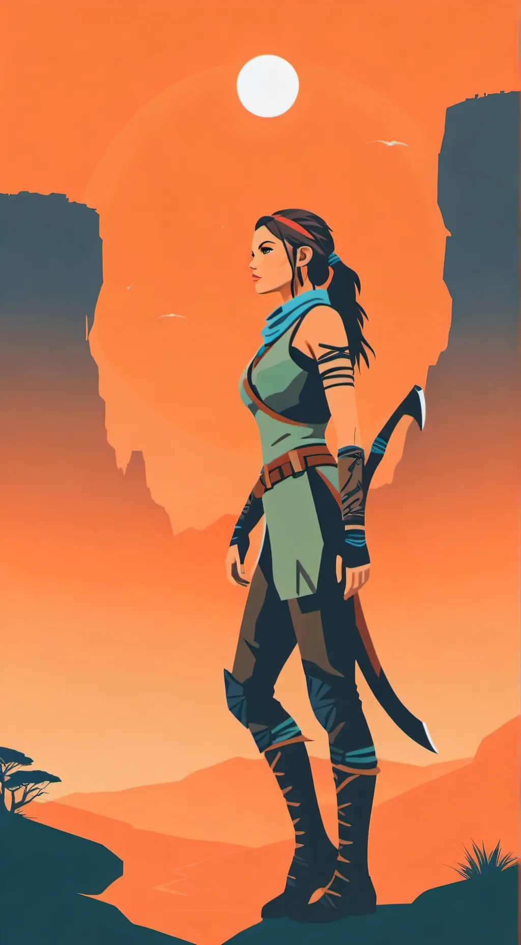 ai character: Helena background