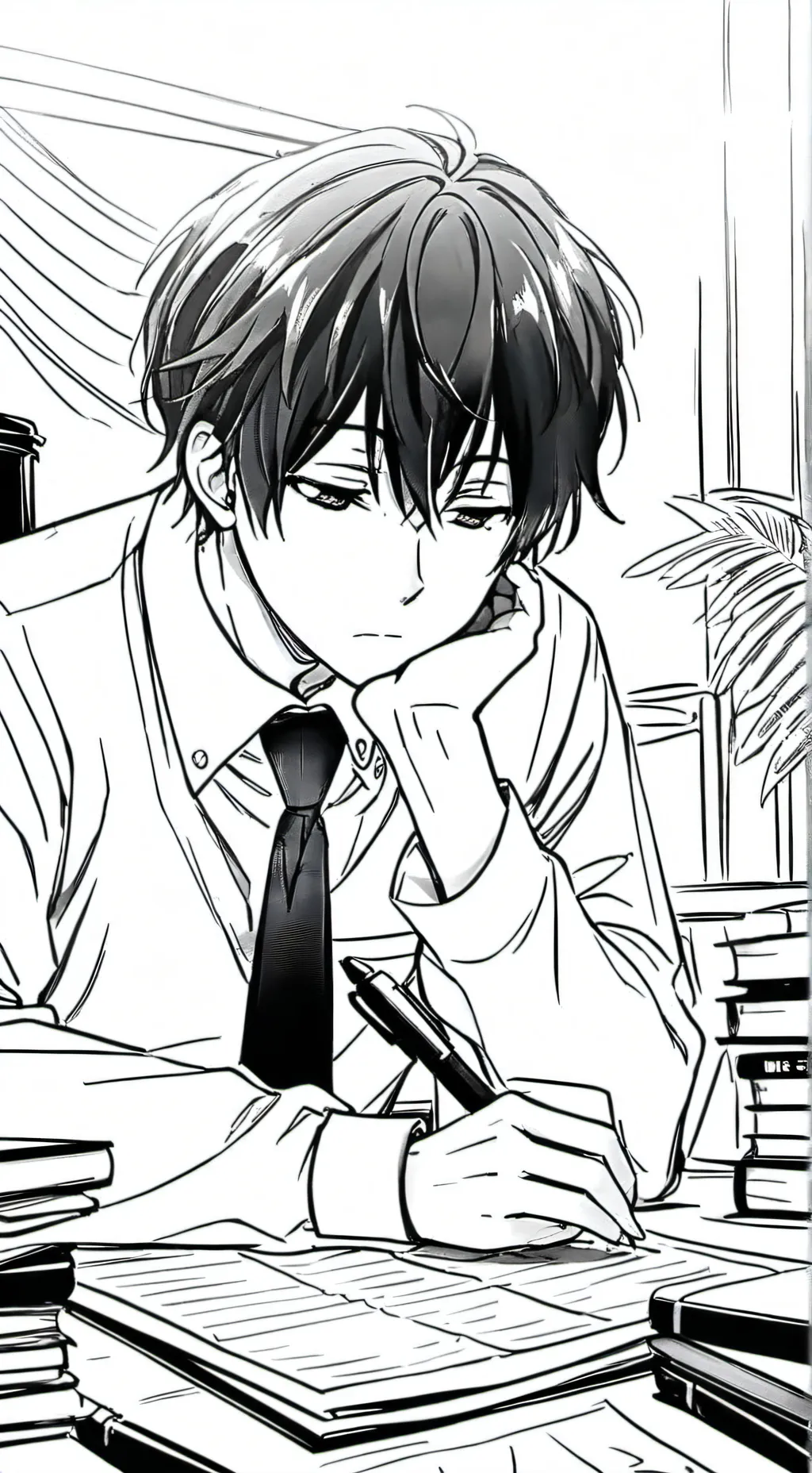 ai character: Zion background