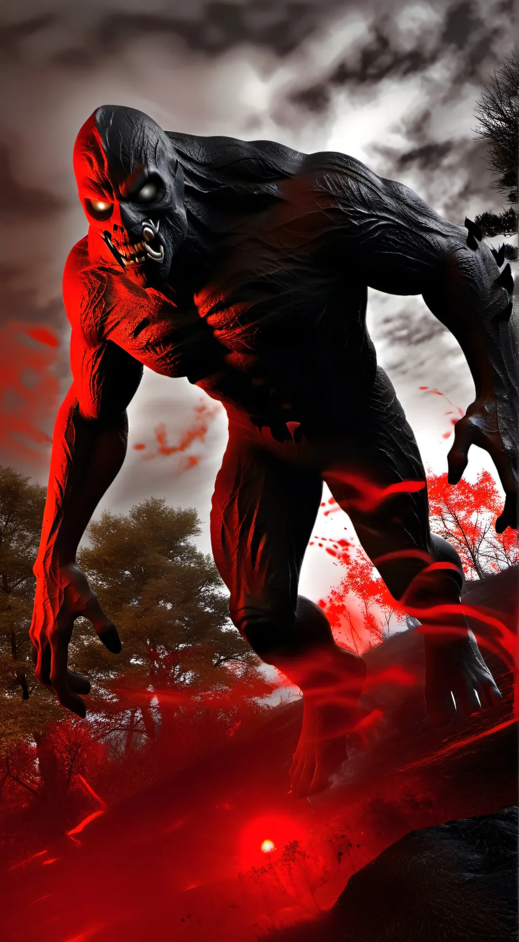 ai character: skinwalker background