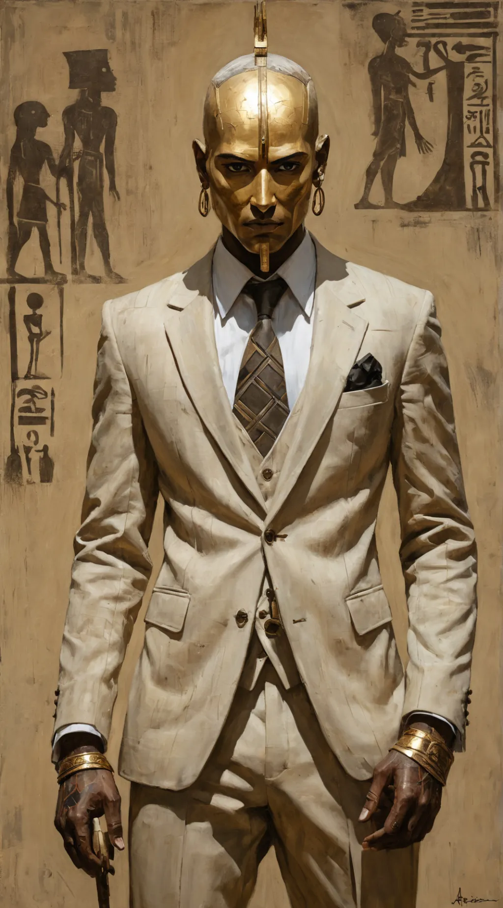 ai character: Amon background