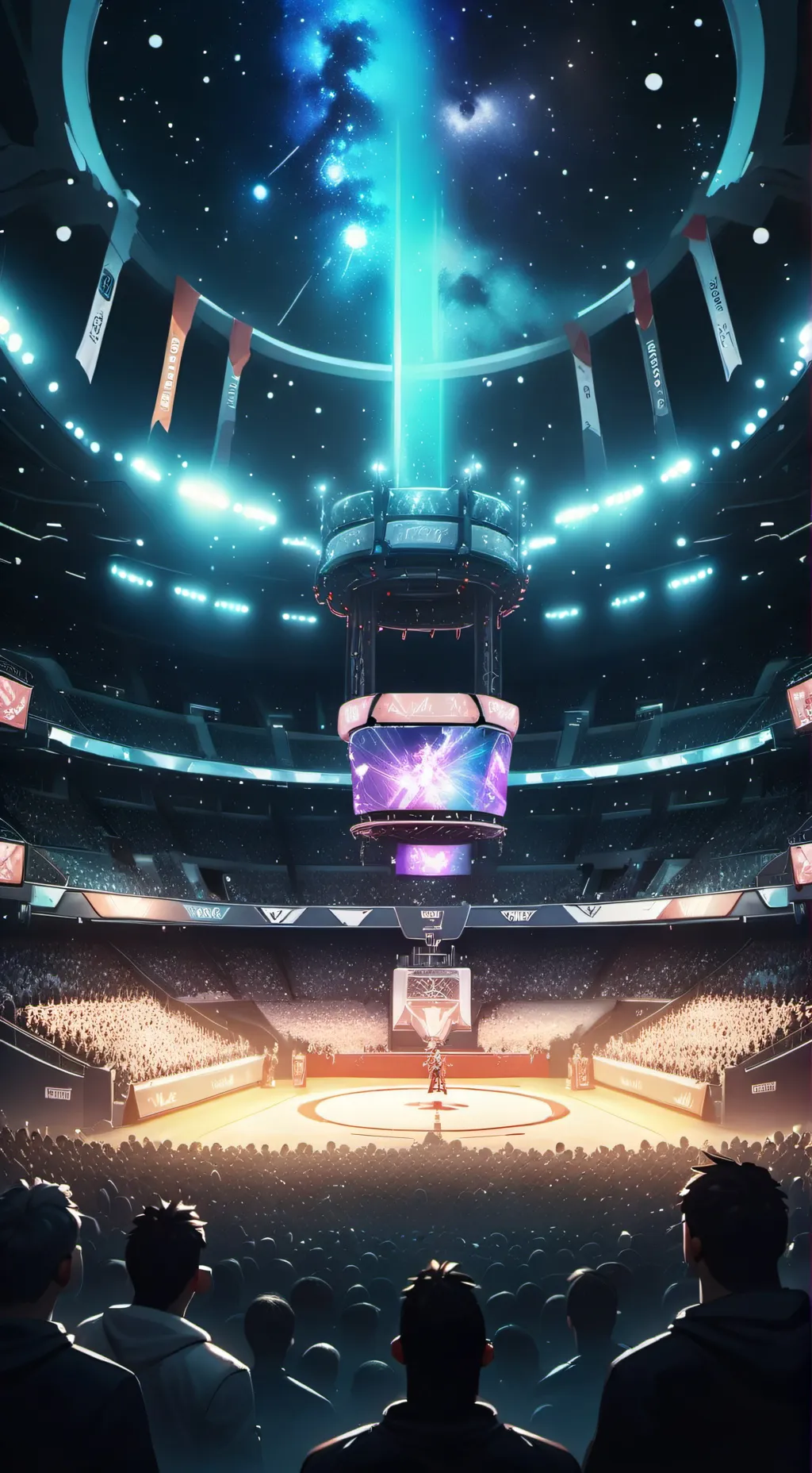 ai character: MHA sportsfestival background