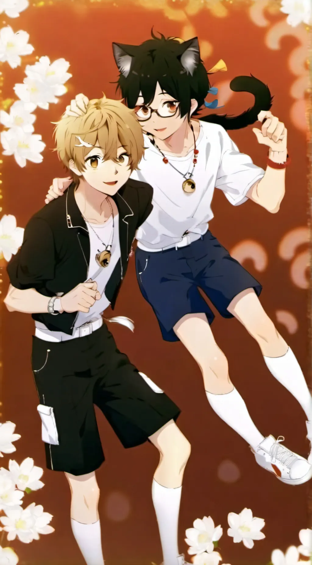 ai character: Rudolf and seimor background