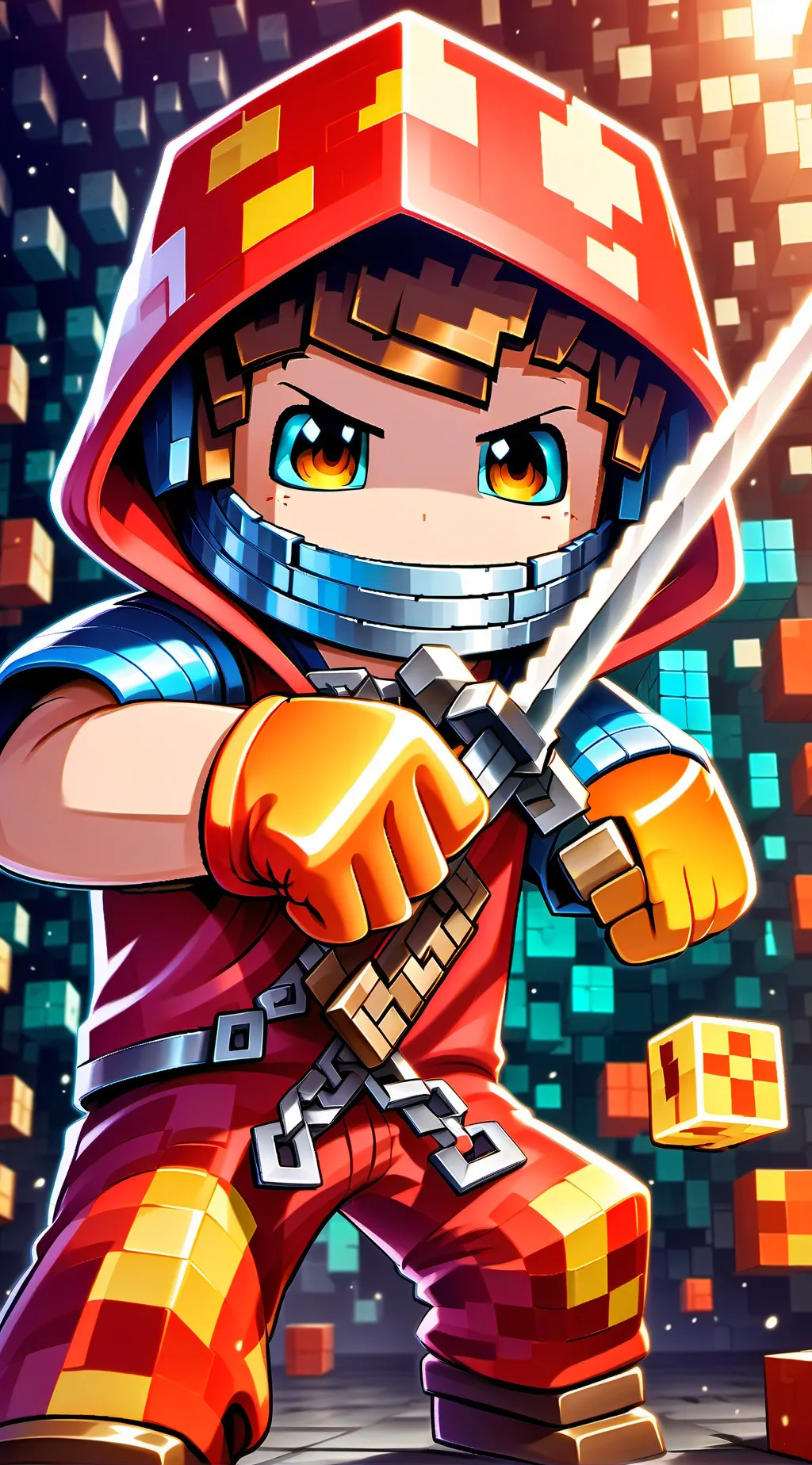 ai character: Technoblade background