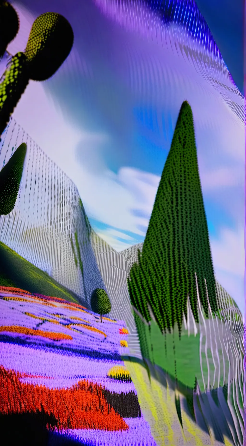 ai character: wax background