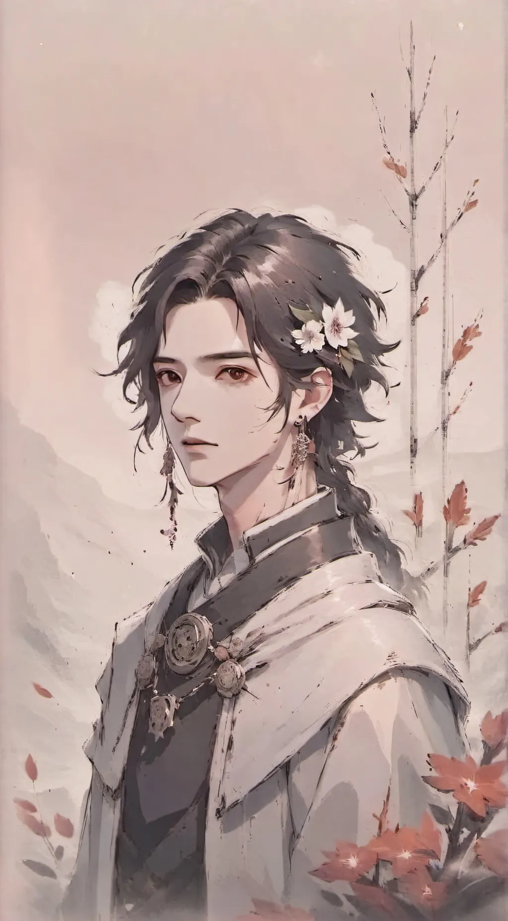 ai character: Daniel  background