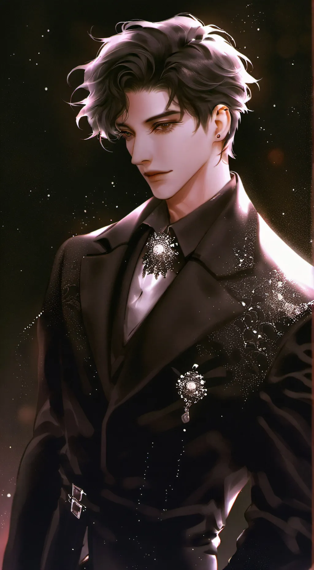 ai character: Ash🥐 background