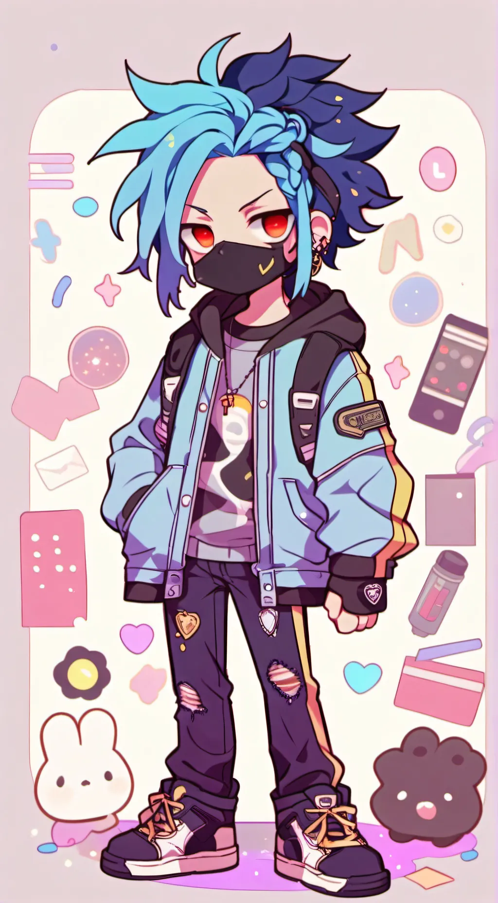 ai character: Gboss-Me background