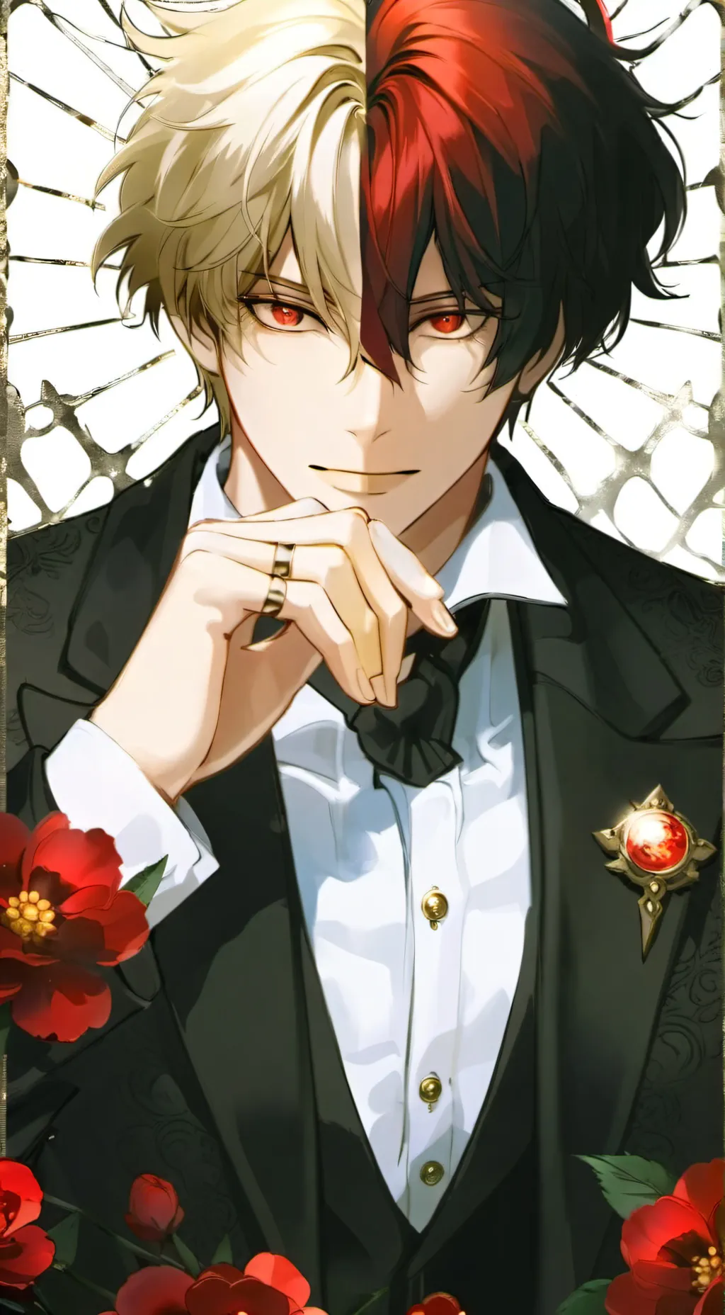 ai character: master Todoroki  background