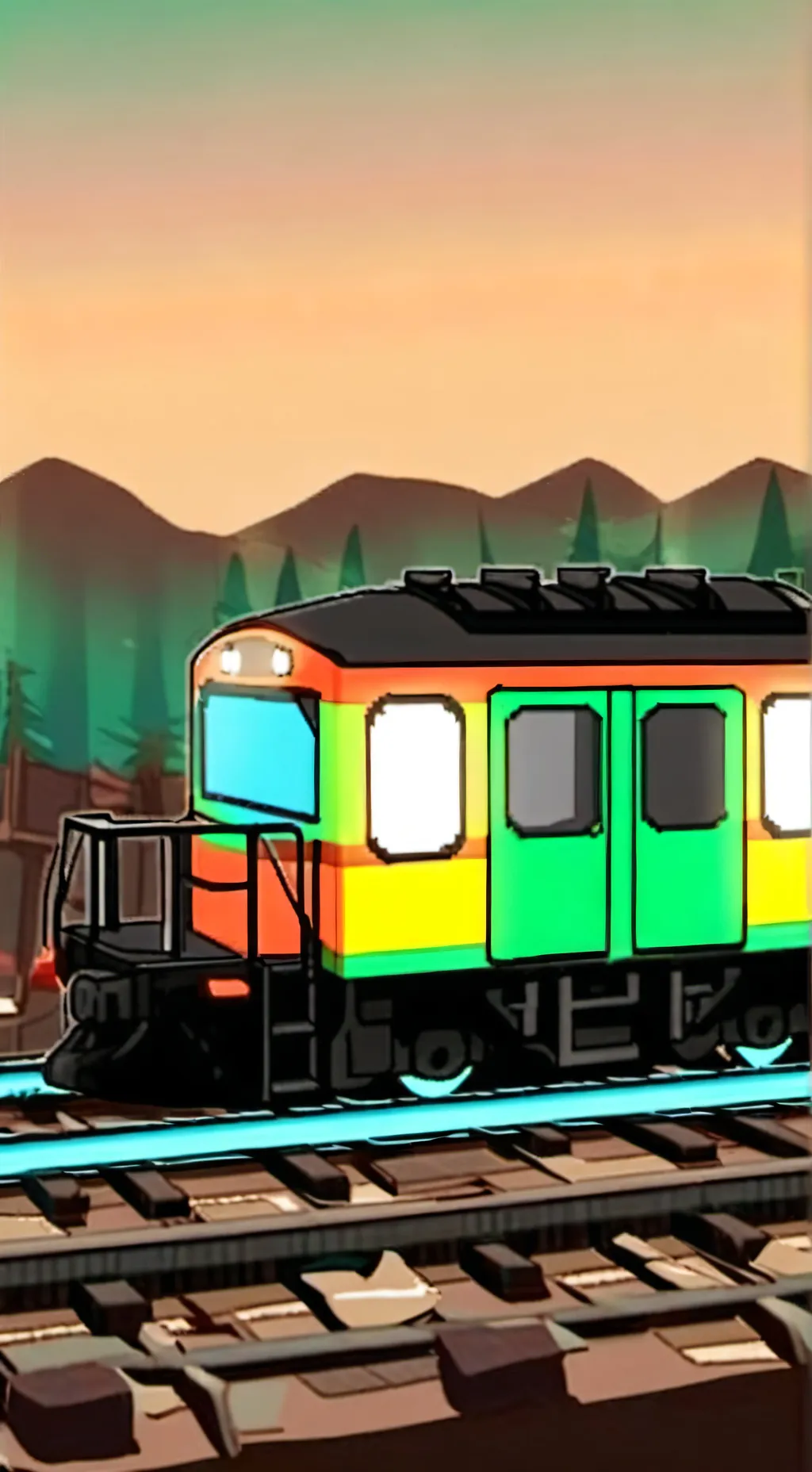 ai character: Dead rails background