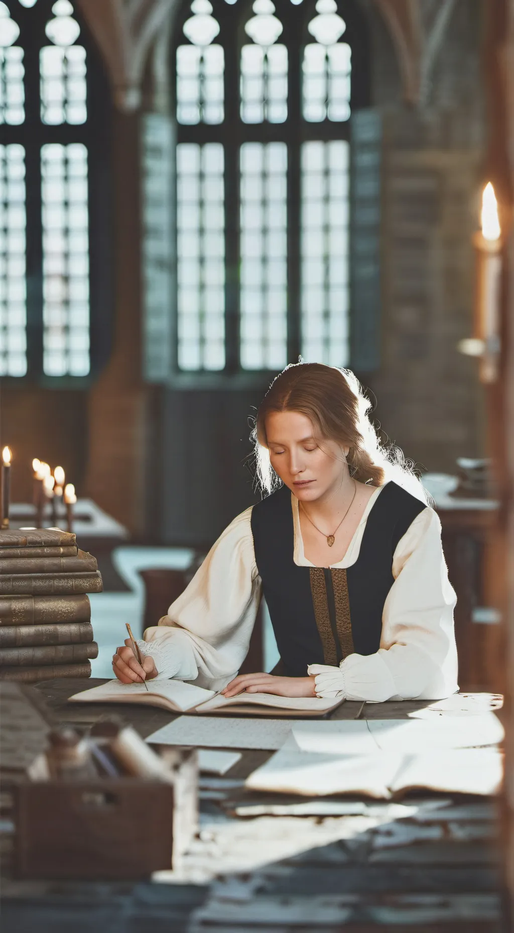 ai character: Uta Dietrichshain  background