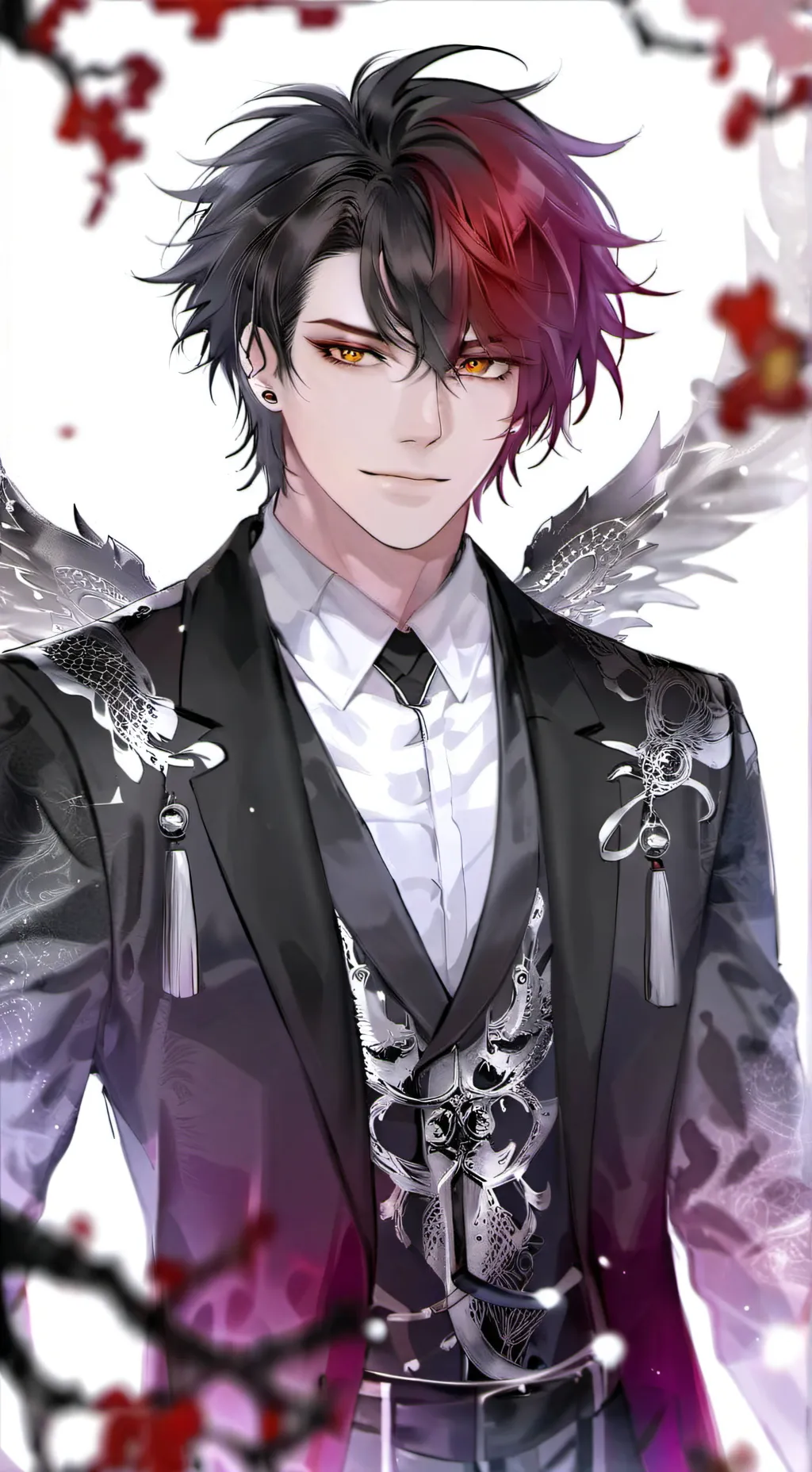 ai character: Ashton  background