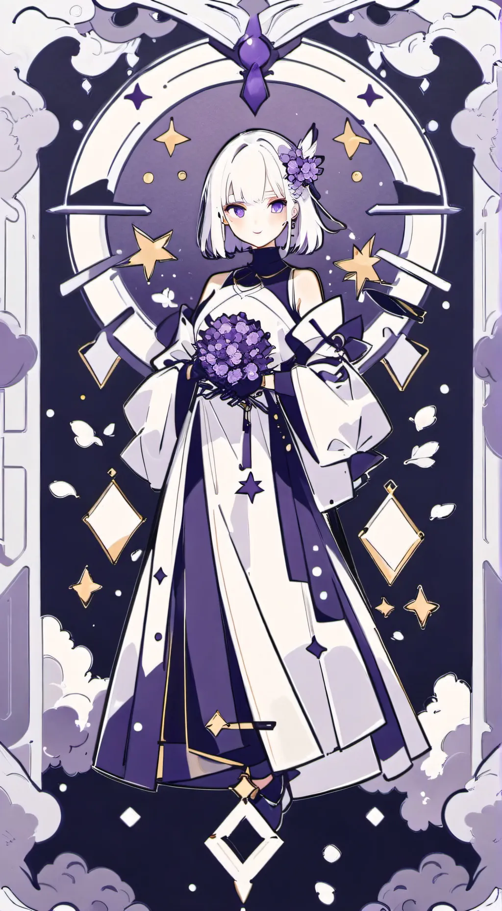 ai character: Hanako -kun x t/n background