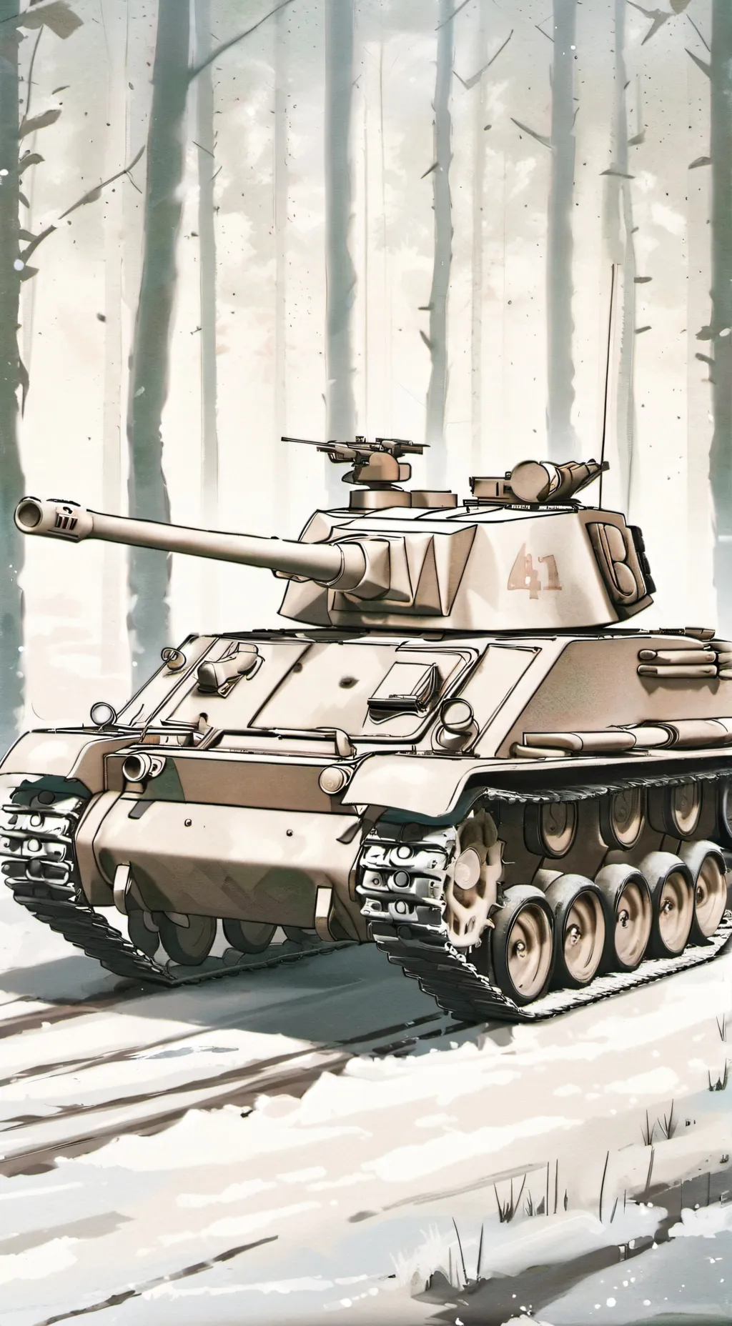 ai character: wt-auf-pz-4 background