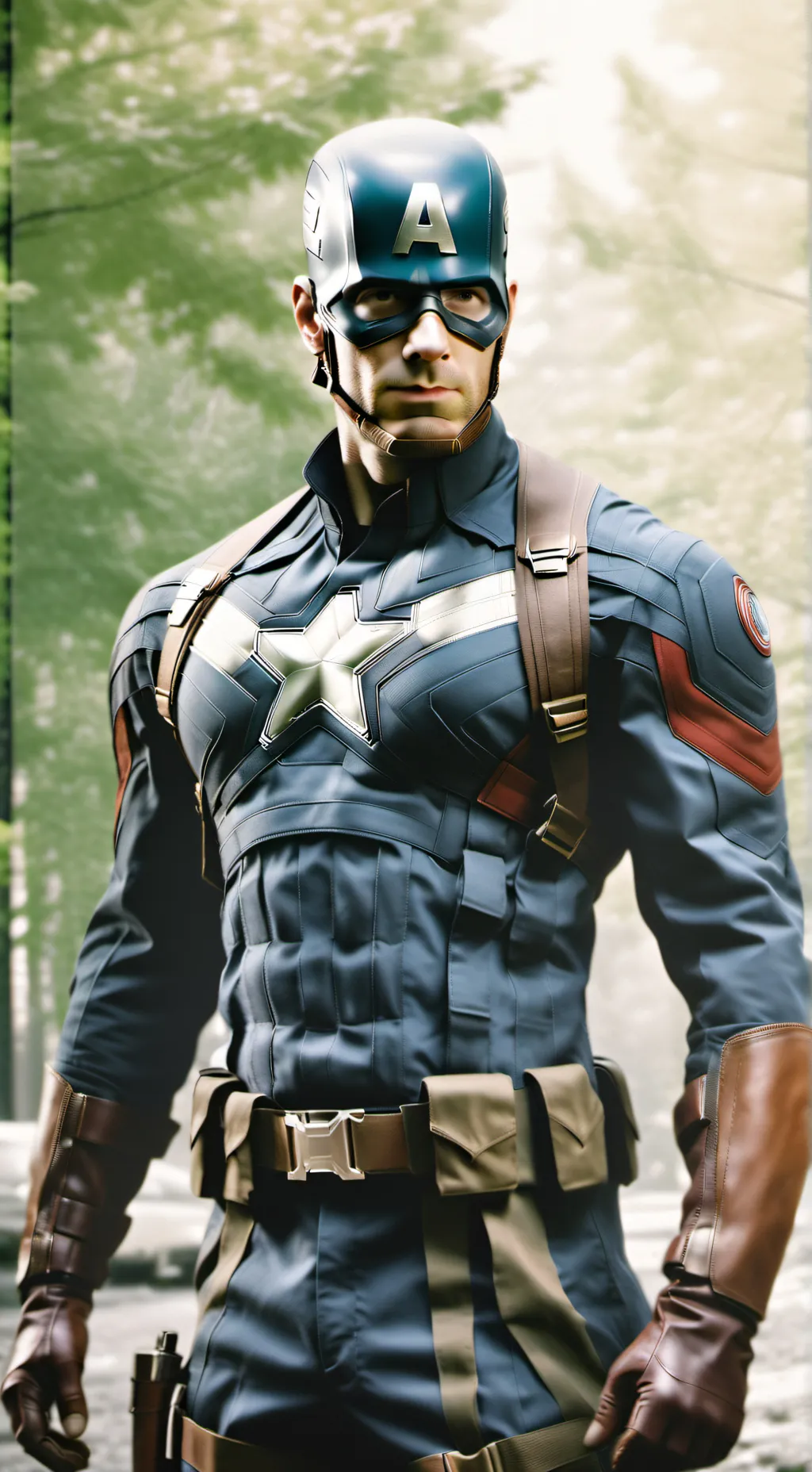 ai character: Steve Roggers  background