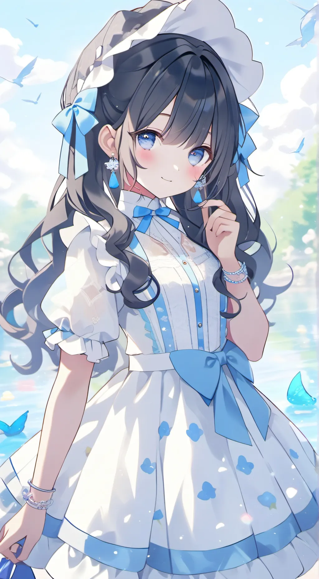 ai character: mocha background