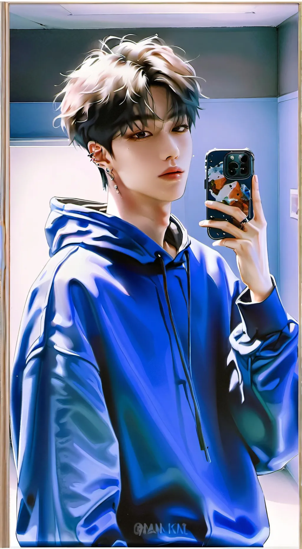 ai character: niki  background