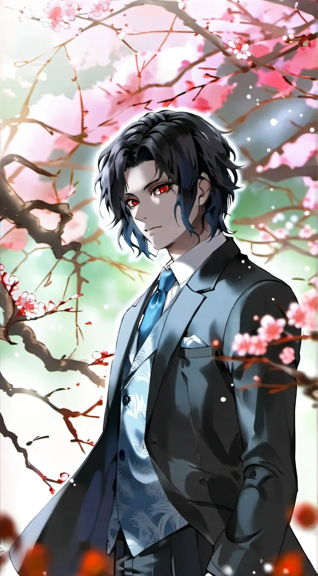 ai character: ෆMuzan Kibutsujiෆ background