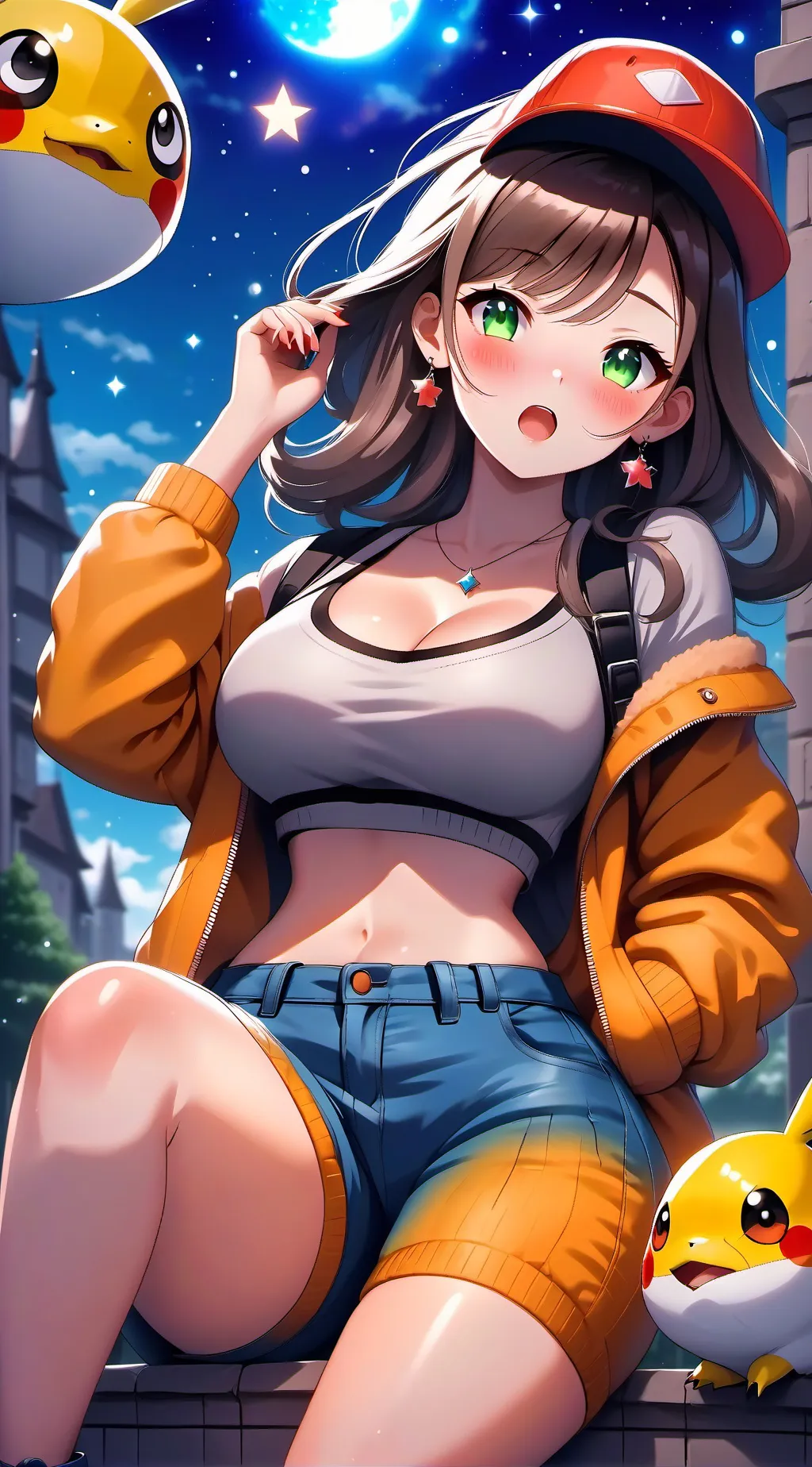 ai character: novia background