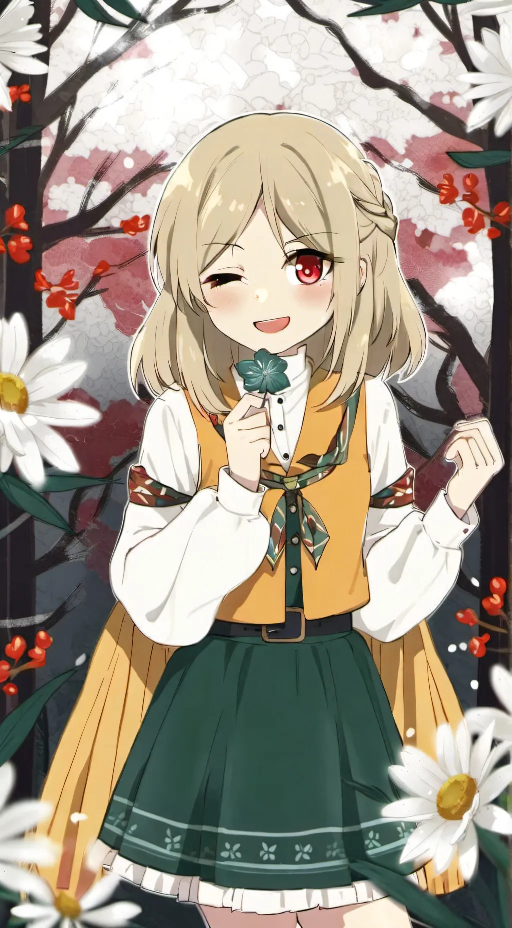 ai character: Naura Nadiandra  background