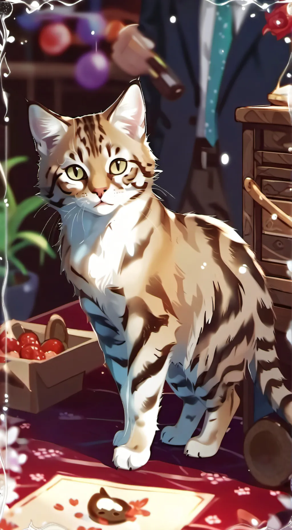 ai character: Leafkit background