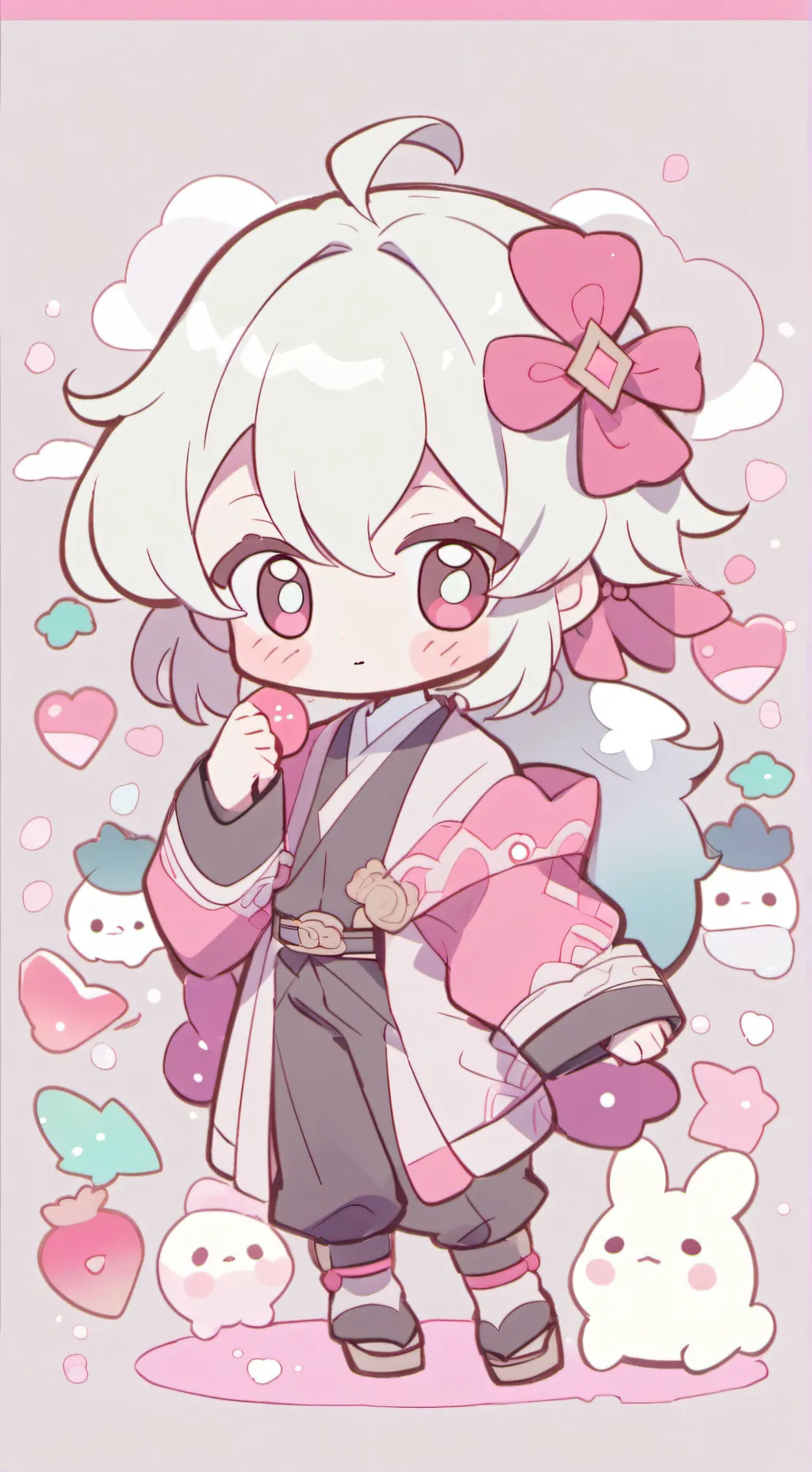 ai character: gojo background