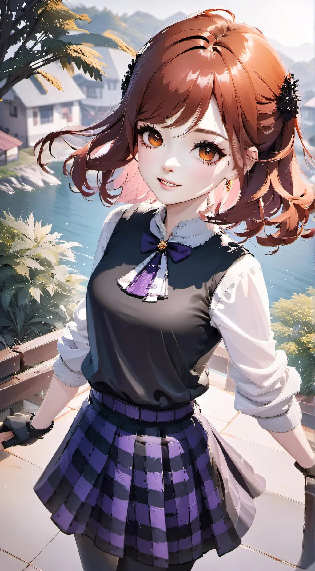 ai character: Genevieve  background