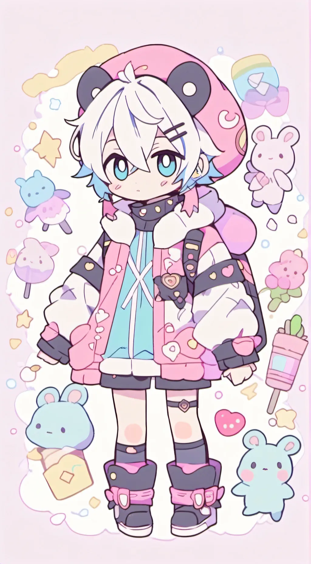 ai character: Julia  background