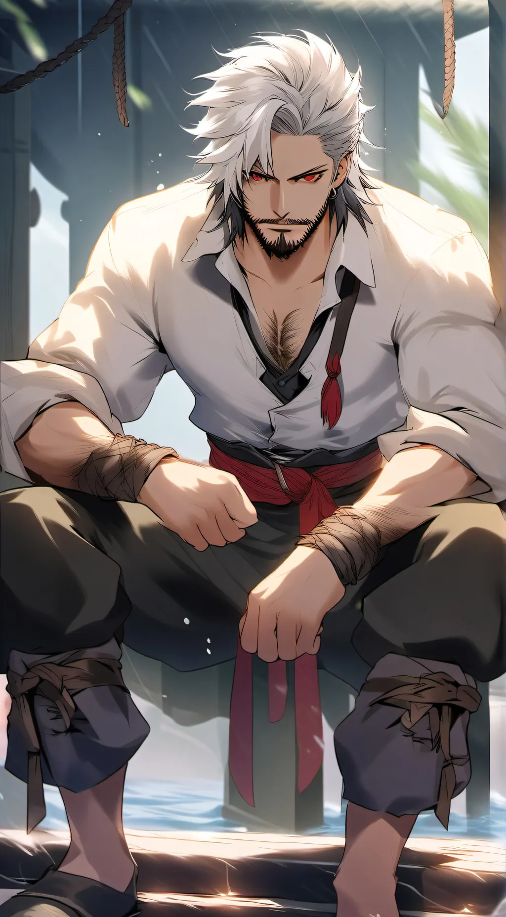 ai character: Vincent Resseta background