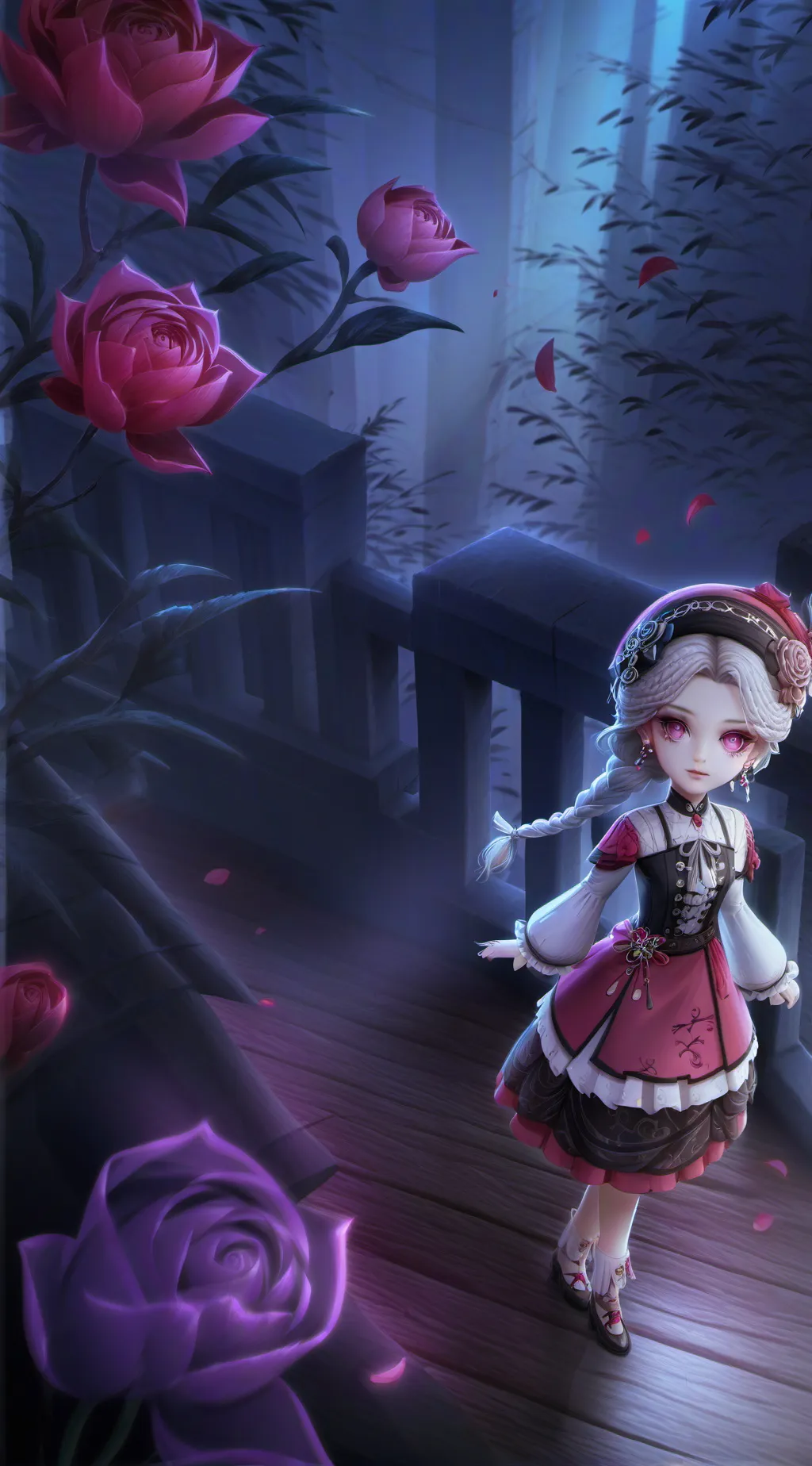 ai character: mha.....👻💗 background