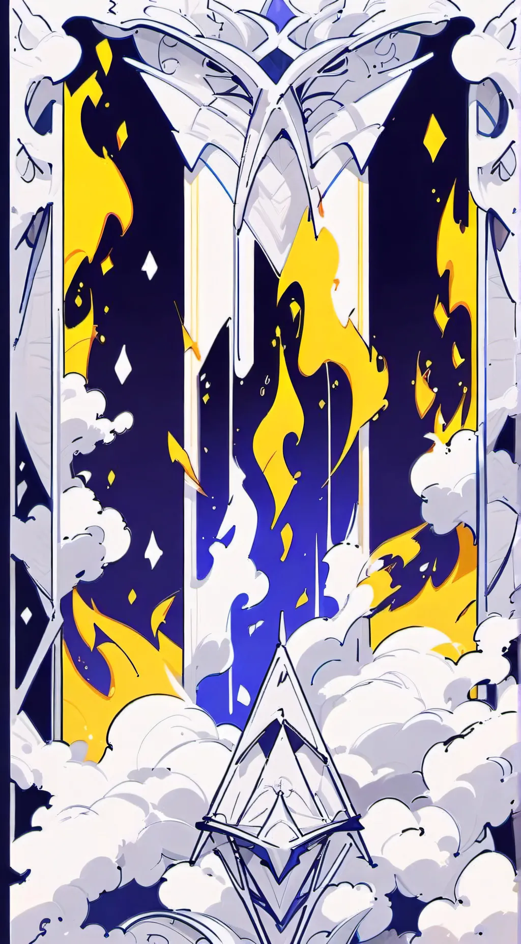 ai character: Shadow Milk Cookie background