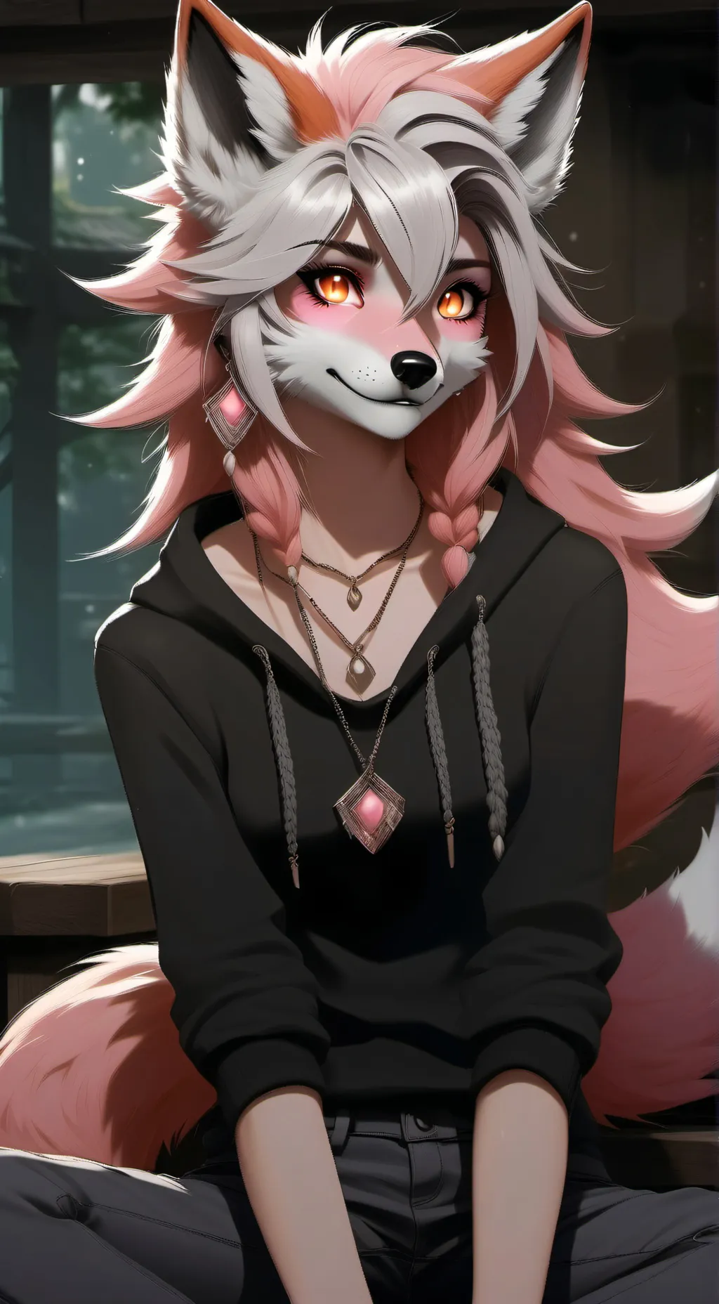 ai character: Misty Graves background