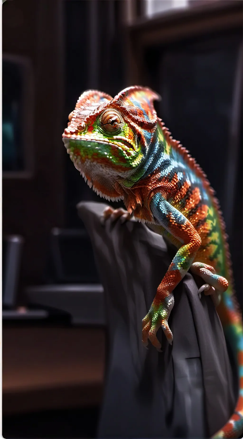 ai character: Meme-Color background