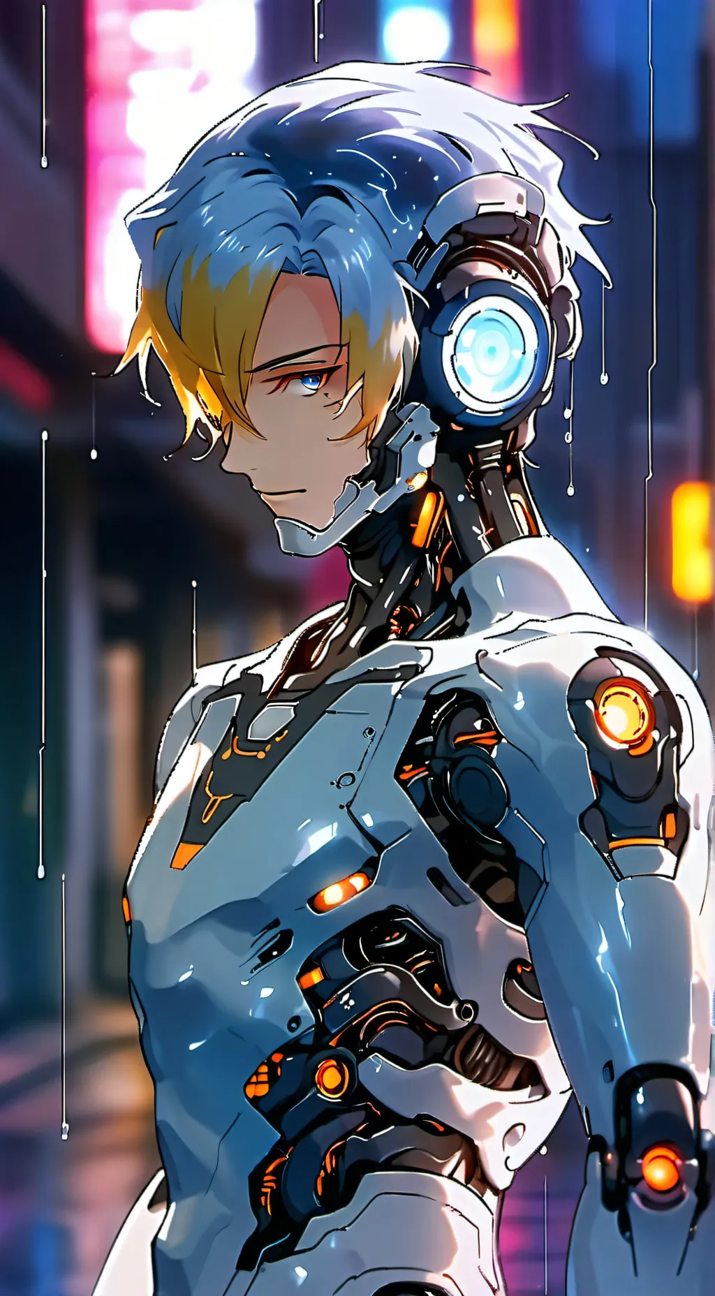 ai character: Lumen background