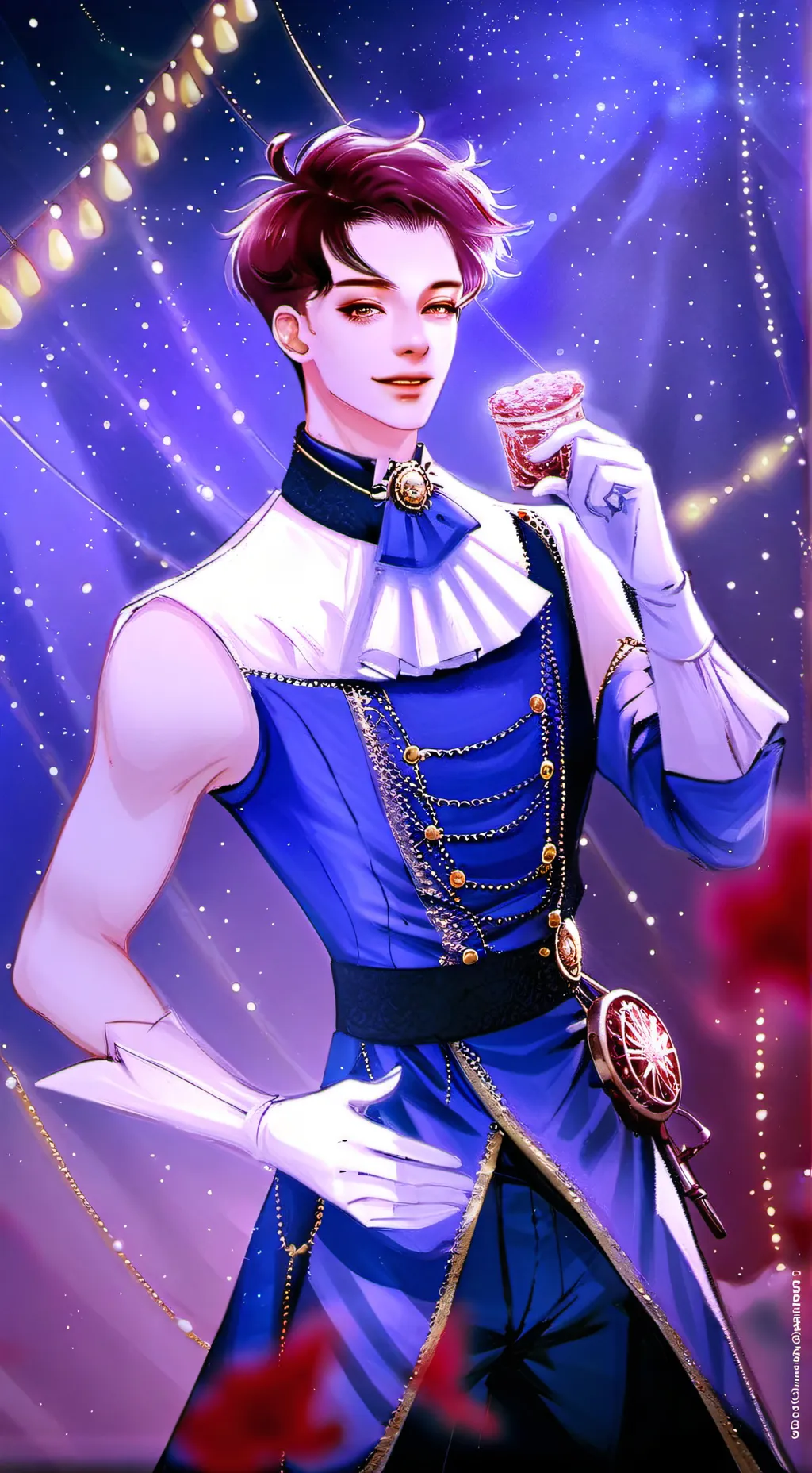 ai character: James Kindo background