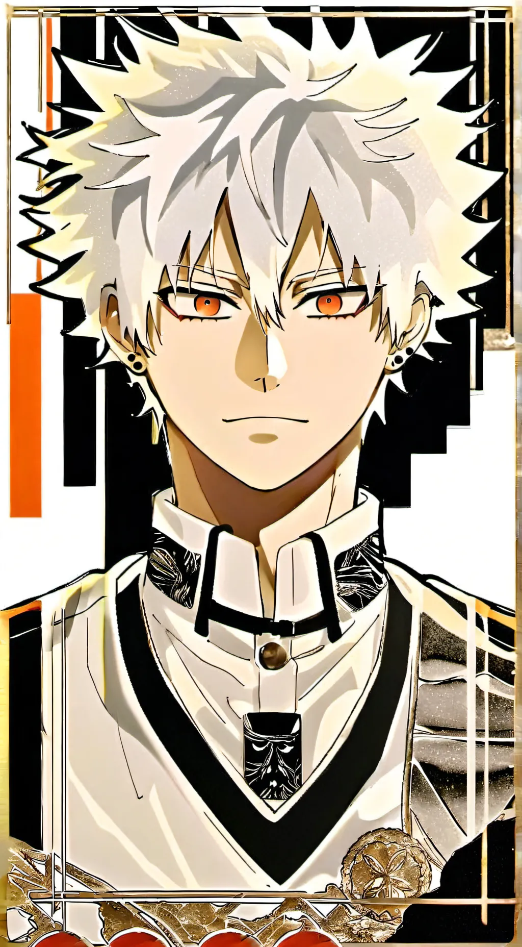ai character: MHA Bakugo y t/n background