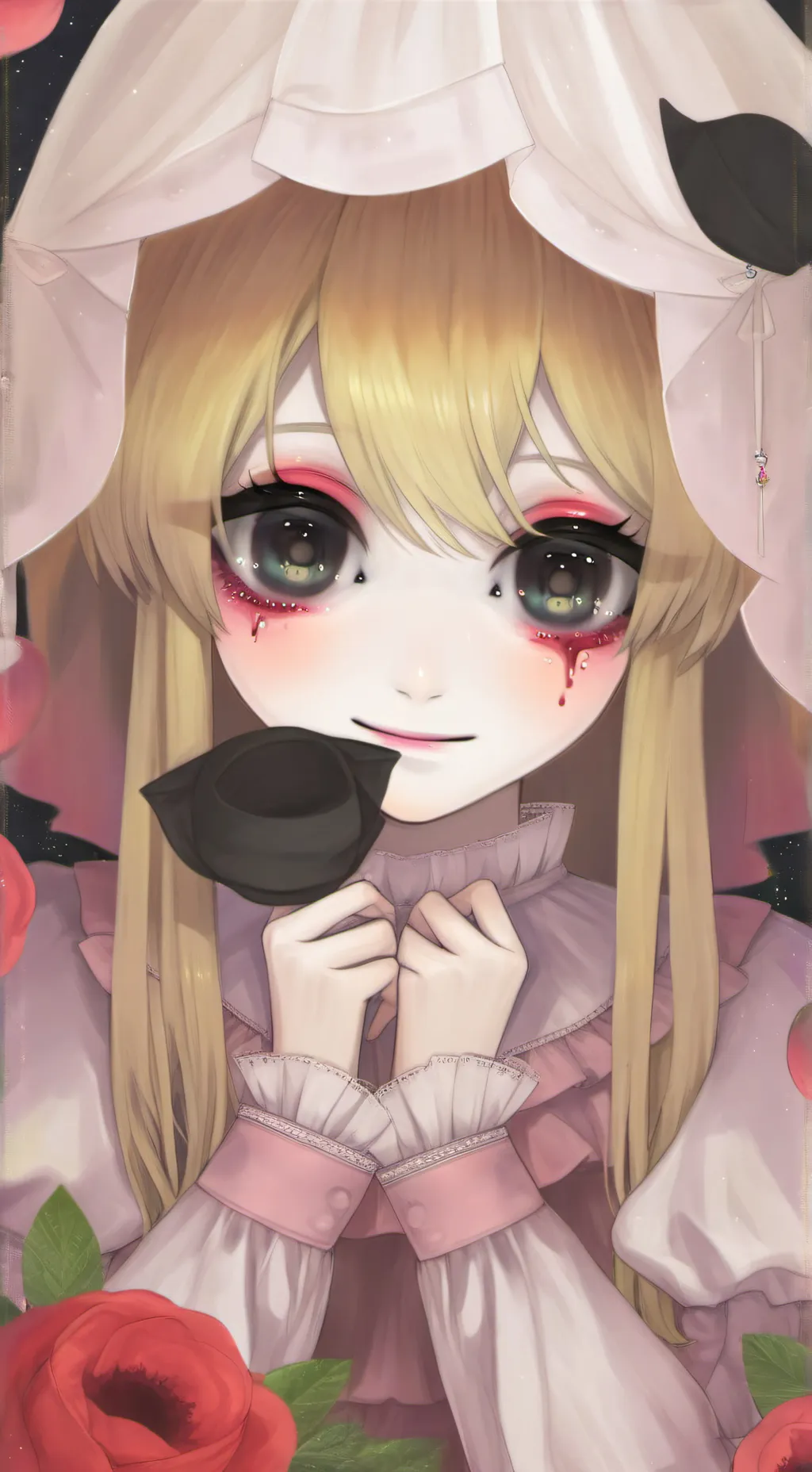 ai character: Creepypasta  background